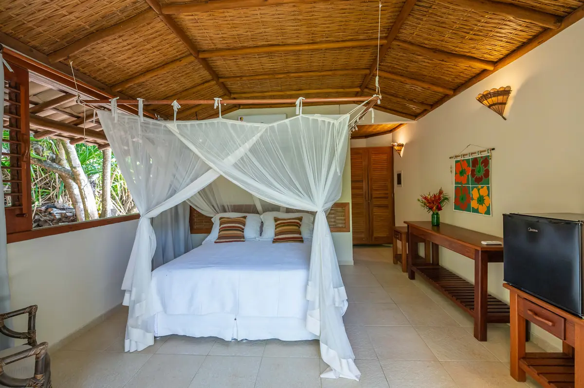Suíte 2, quarto com cama queen